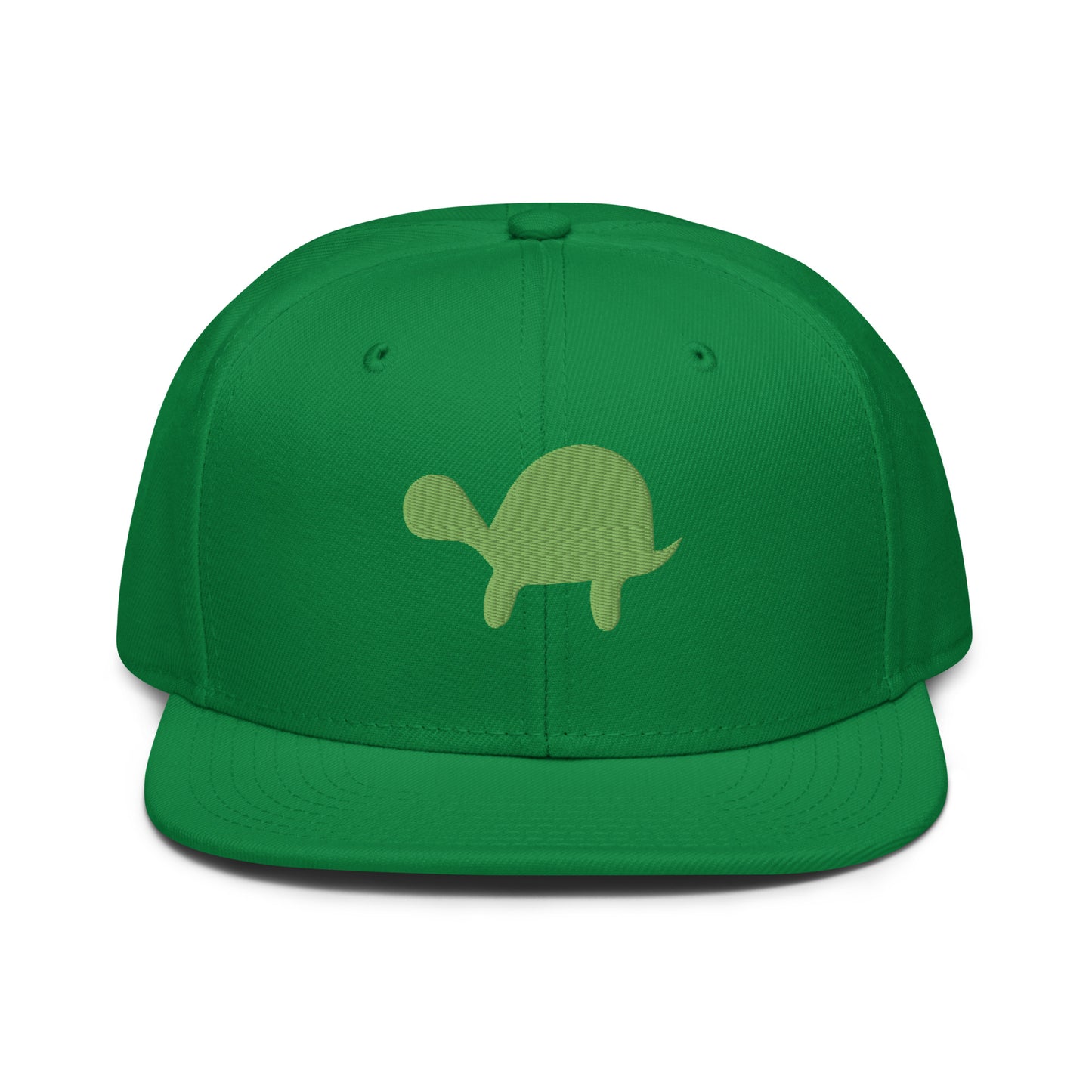 Turtle Snapback Hat (Green)