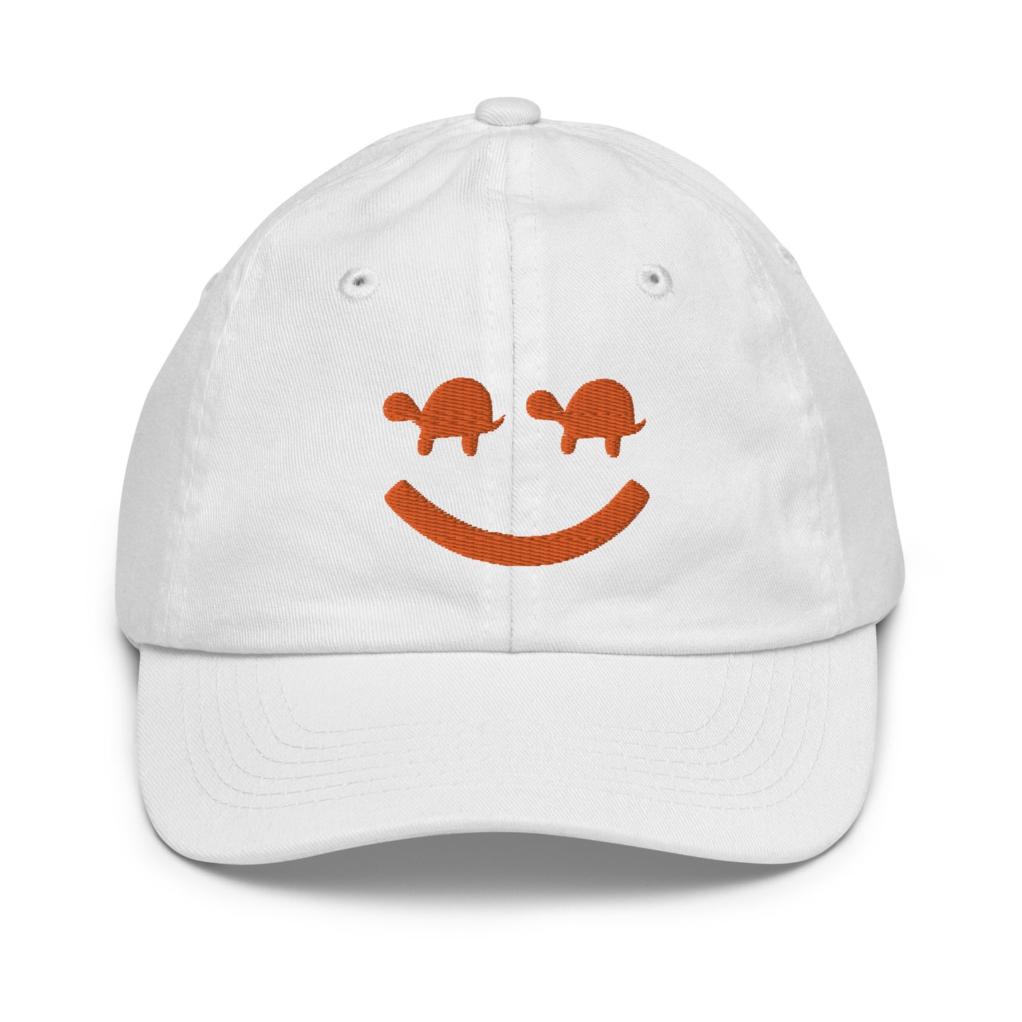 Turtle Face KidsCap - Navy/Orange